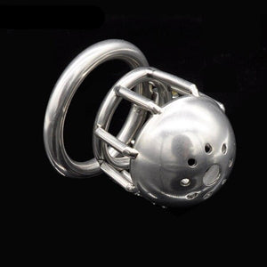 304 Stainless Steel Chastity Device With Magic Lock - Sissy Panty Shop