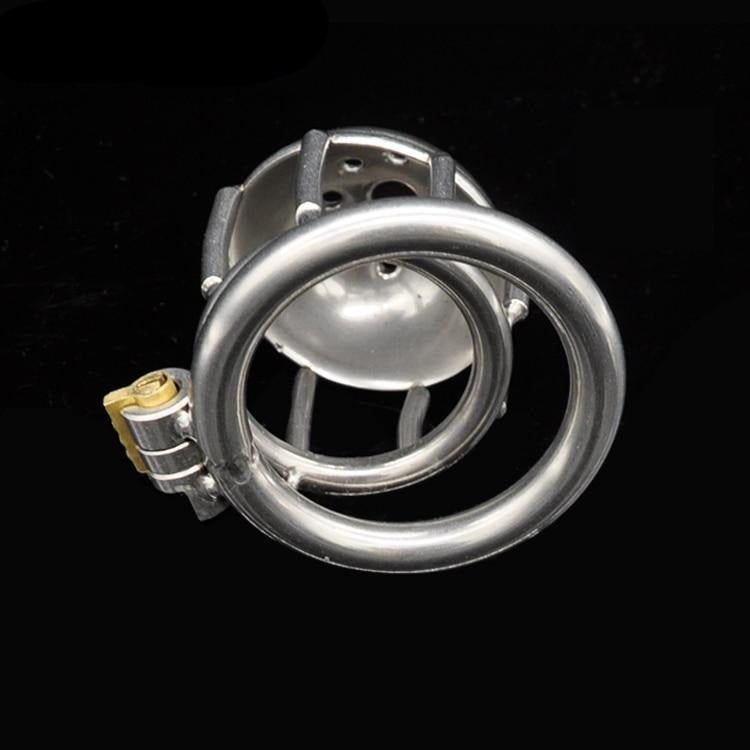 304 Stainless Steel Chastity Device With Magic Lock - Sissy Panty Shop