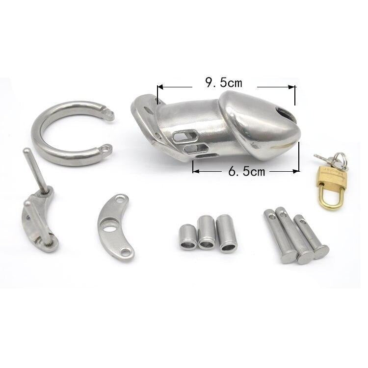 Stainless Steel Standard Chastity Device - Sissy Panty Shop