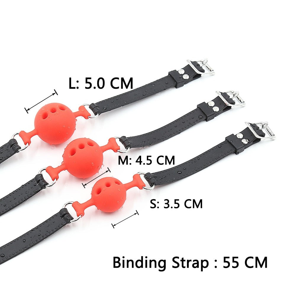 Soft Silicone Gag Ball - Sissy Panty Shop