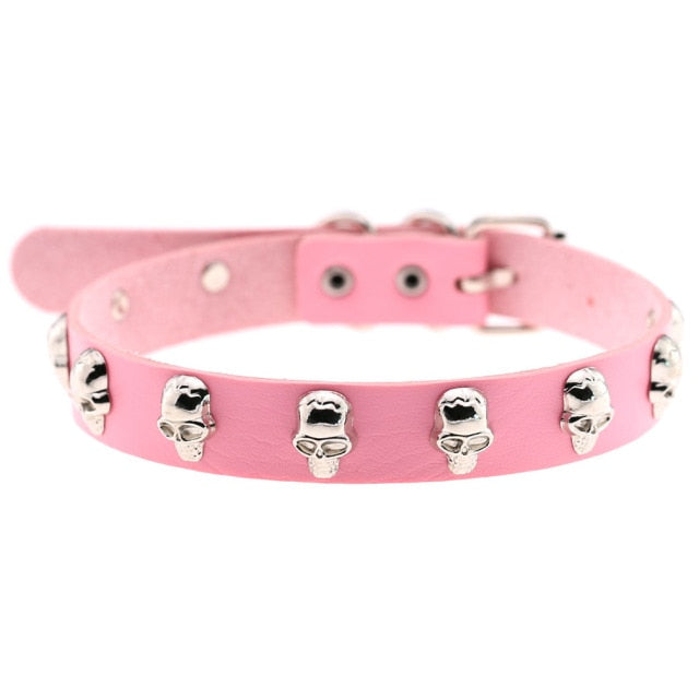BDSM, DDLG Submissive Choker Necklace (Sissy Pink Collection) - Sissy Panty Shop