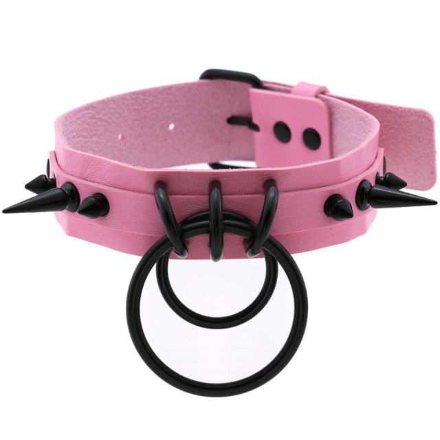 Bdsm Ddlg Submissive Choker Necklace Sissy Pink Collection Sissy Panty Shop 2342