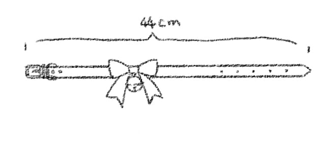 Pink Bow BDSM Collar & Lead Set - Sissy Panty Shop