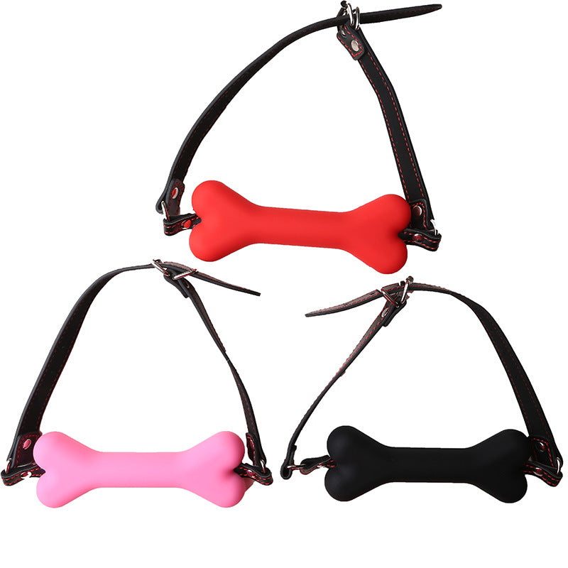 Dog Bone Mouth Ball Gag - Sissy Panty Shop