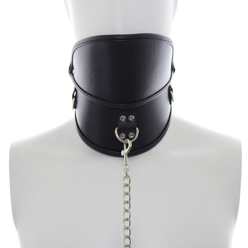 Lockable BDSM Dog Collar - Sissy Panty Shop