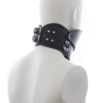 Lockable BDSM Dog Collar - Sissy Panty Shop