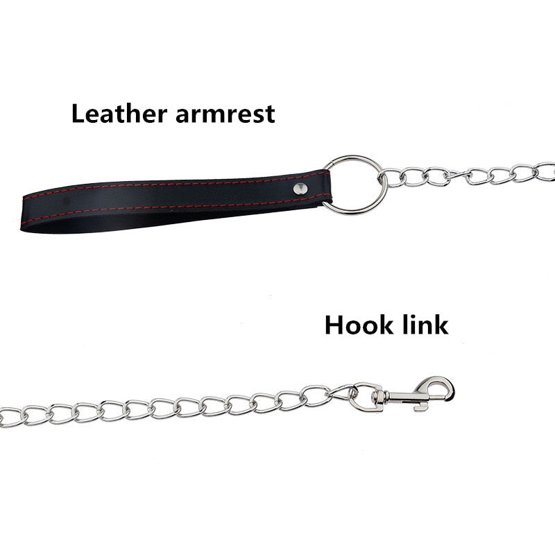 Lockable BDSM Dog Collar - Sissy Panty Shop