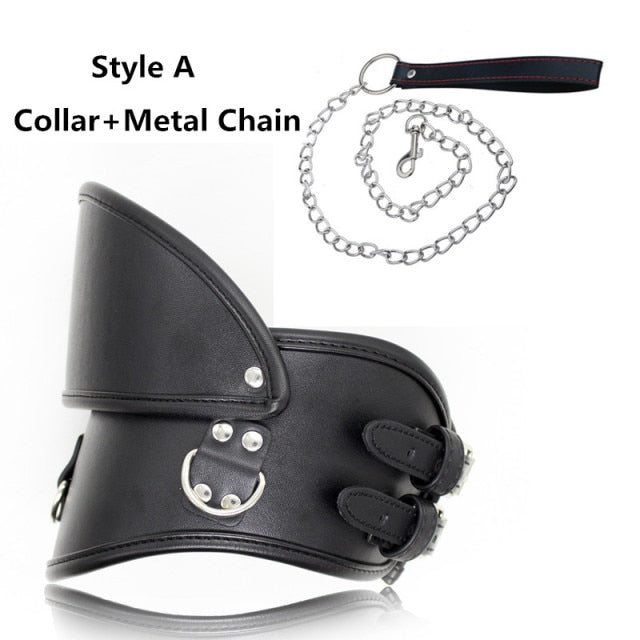 Lockable BDSM Dog Collar - Sissy Panty Shop