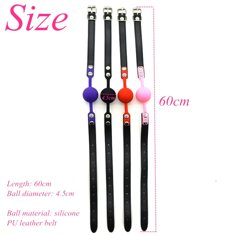 Open Mouth Gag Ball - Sissy Panty Shop