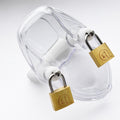 Male Chastity Device With Padlock - Sissy Panty Shop