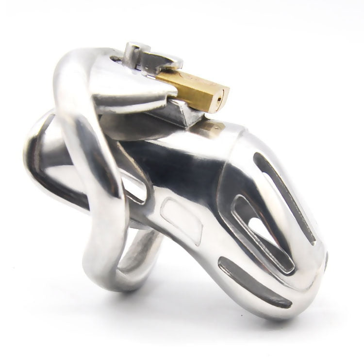 Stainless Steel Male Chastity Device - Sissy Panty Shop