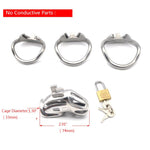 Stainless Steel Male Chastity Device - Sissy Panty Shop