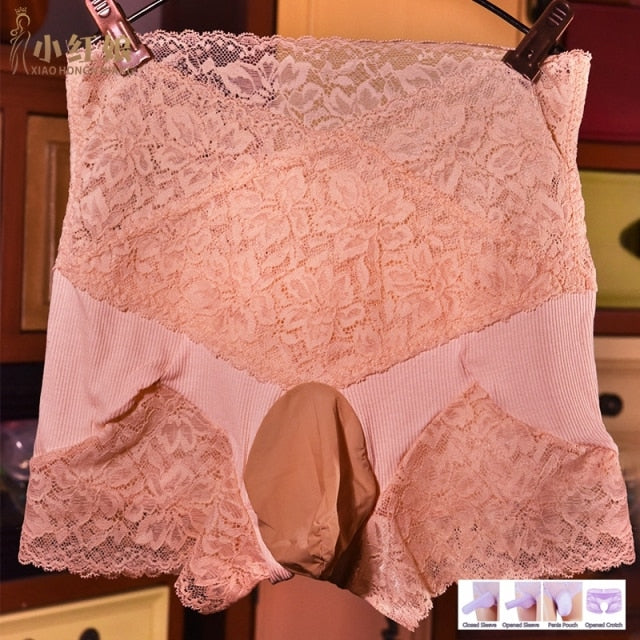 Lace Penis Pouch Panties - Sissy Panty Shop