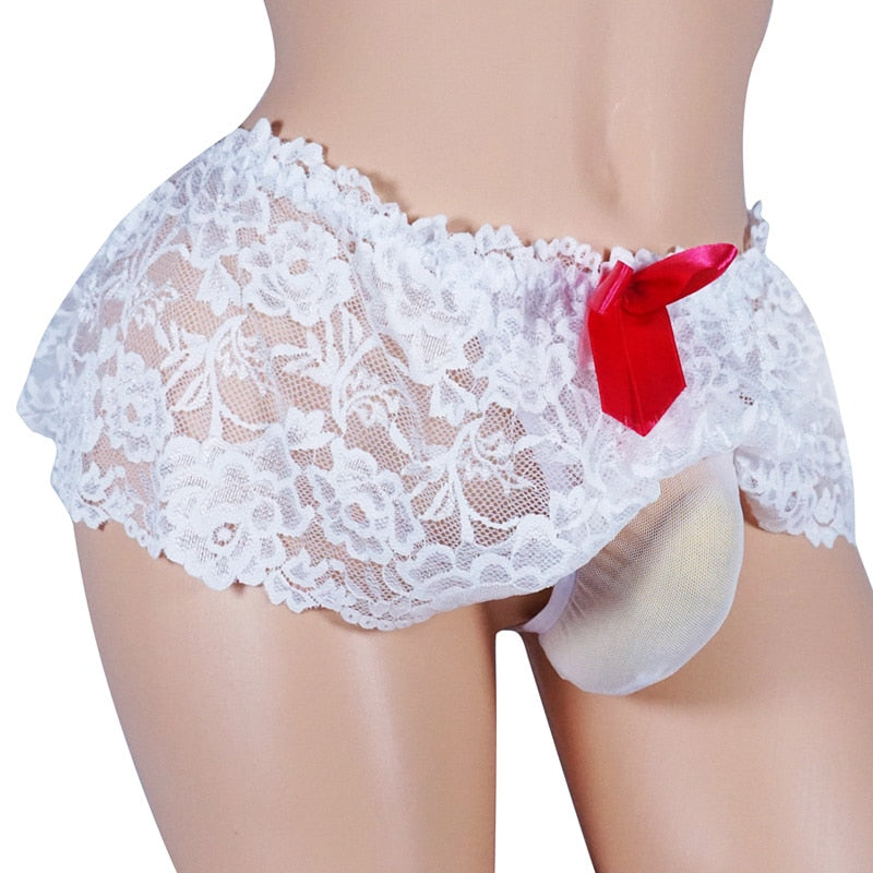 Girly Sissy Skirted Panties - Sissy Panty Shop