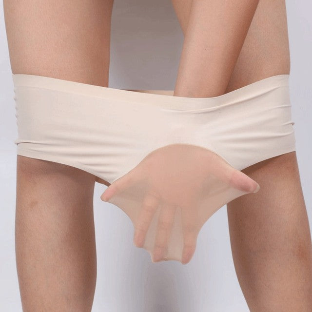 U Convex Pouch Panties - Sissy Panty Shop