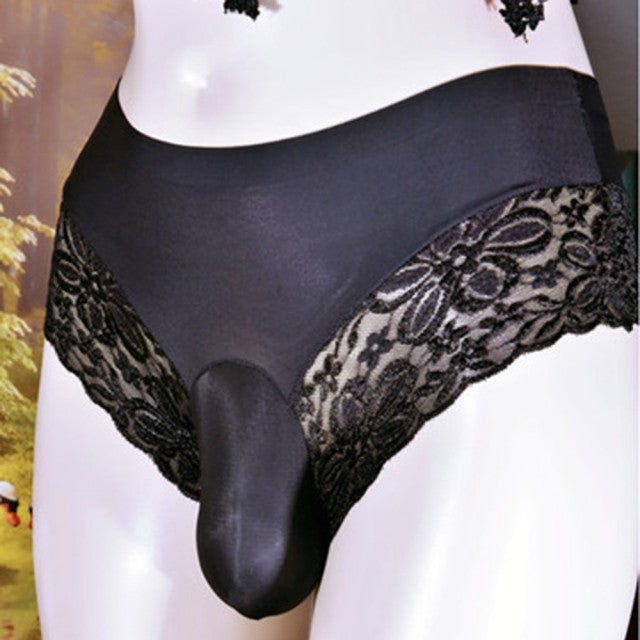 "Sissy Rita" Lace Pouch Panties - Sissy Panty Shop