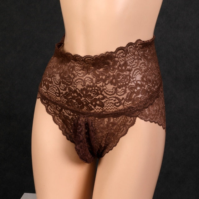 "Sissy Lola" Pouch Lace Briefs - Sissy Panty Shop