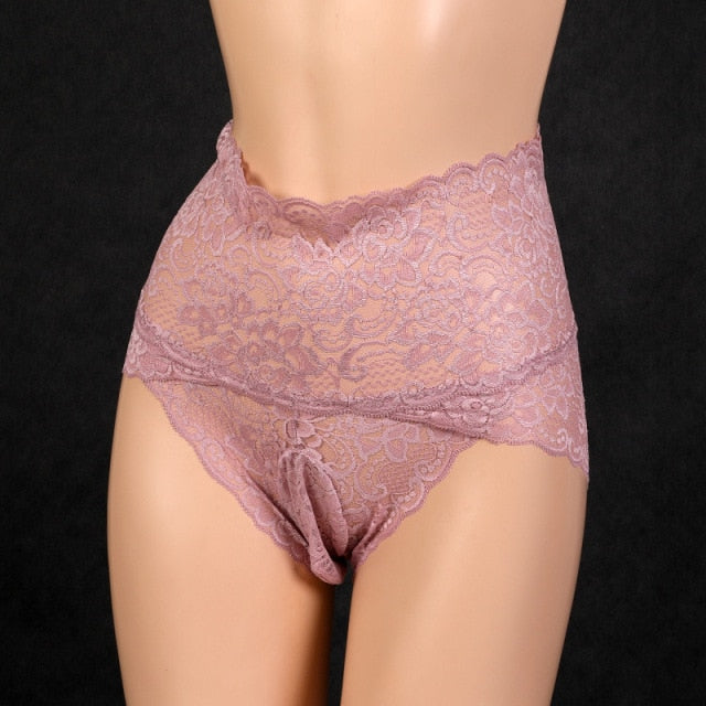 "Sissy Lola" Pouch Lace Briefs - Sissy Panty Shop