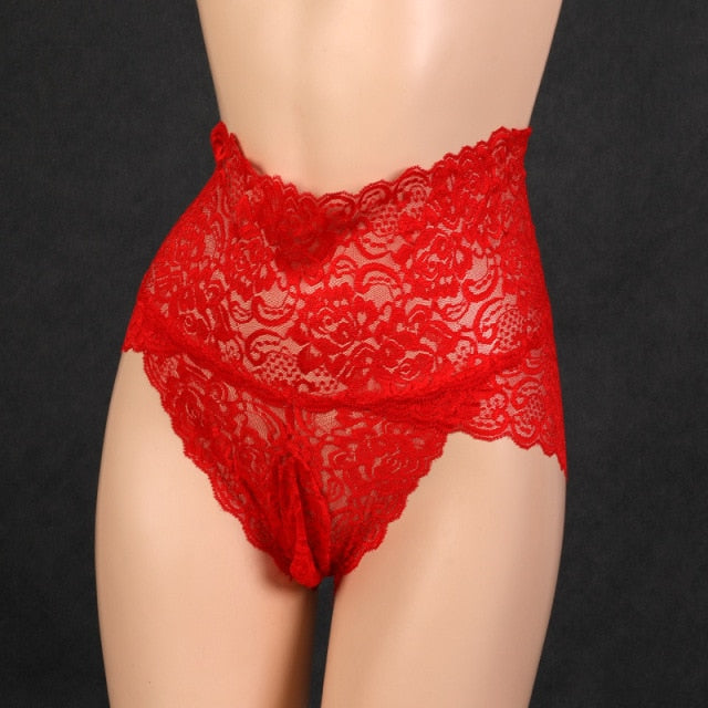 "Sissy Lola" Pouch Lace Briefs - Sissy Panty Shop