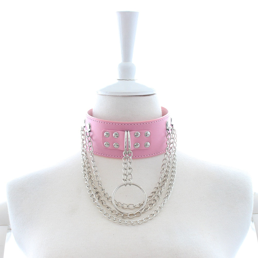 BDSM Choker Collar - Sissy Panty Shop