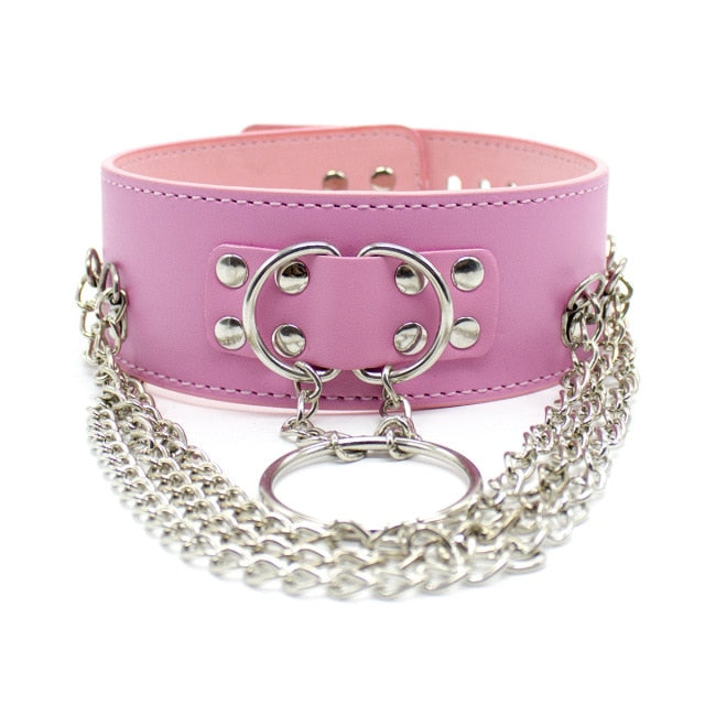 BDSM Choker Collar - Sissy Panty Shop