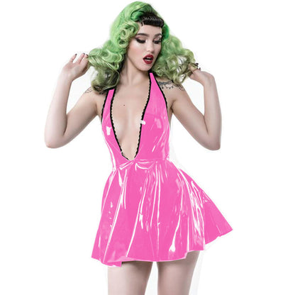 "Sissy Liz" Halter Mini Dress - Sissy Panty Shop