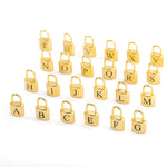 Personalized BDSM, DDLG Initial Padlock Necklace - Sissy Panty Shop