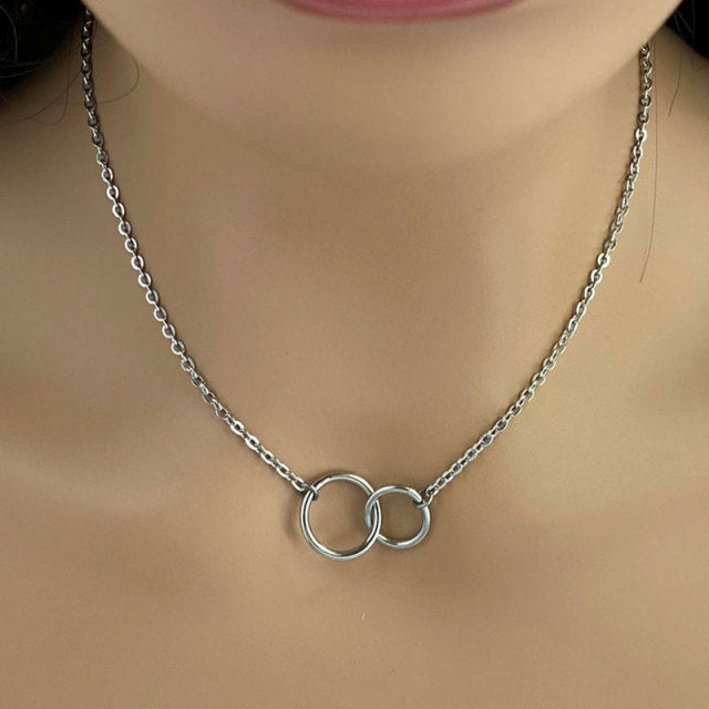 BDSM, DDLG Submissive Discreet Day Collar w/ O Ring - Sissy Panty Shop