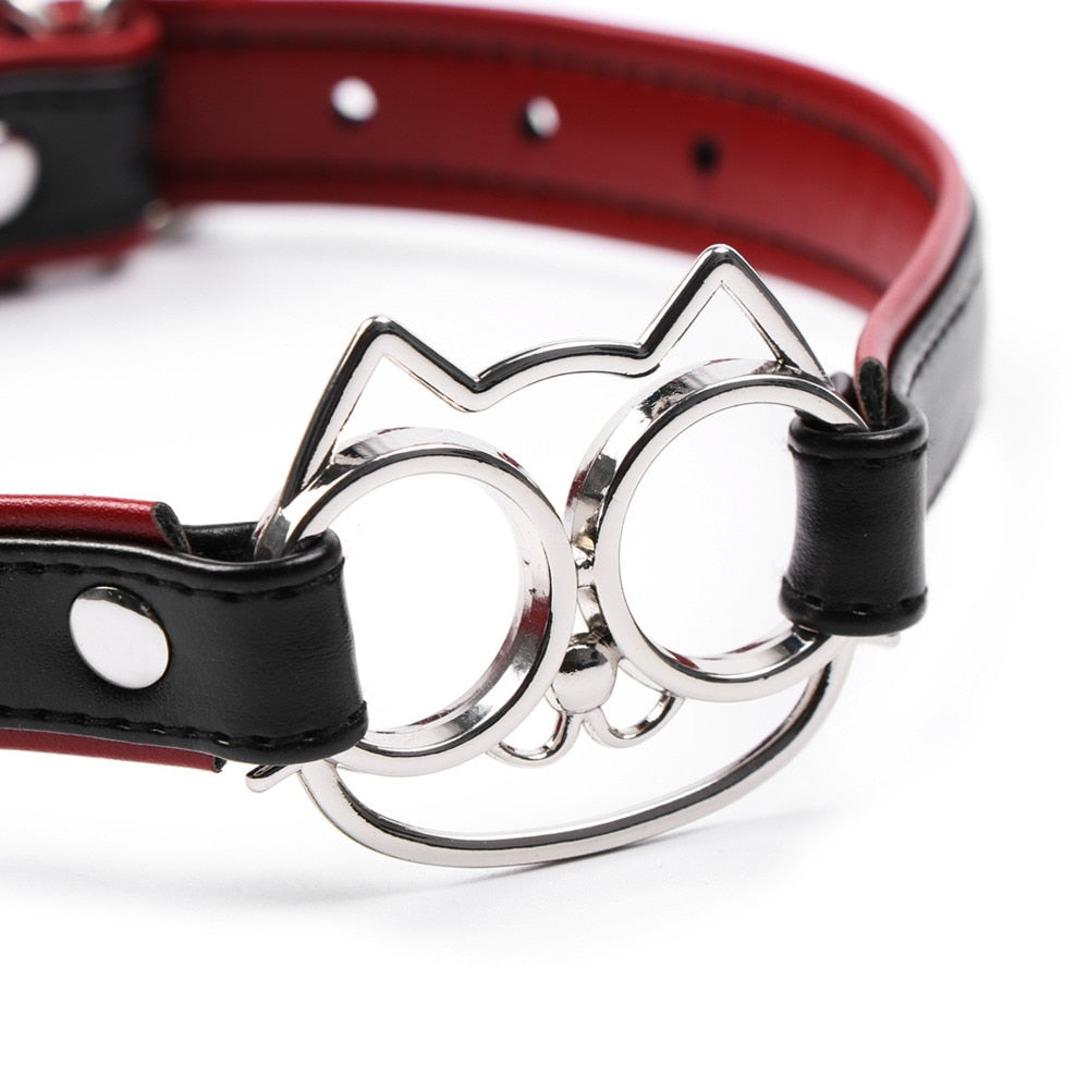 BDSM, DDLG, Submissive Kitten Choker Collar - Sissy Panty Shop
