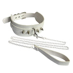 BDSM, DDLG, Submissive Collar w/ Detachable Leash - Sissy Panty Shop