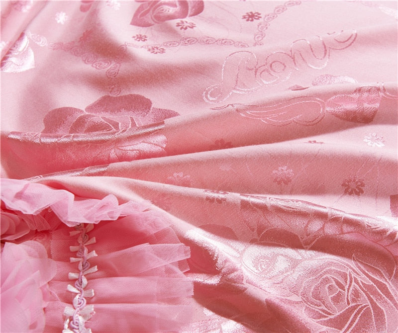 Pink Love Sissy Bedding Set - Sissy Panty Shop