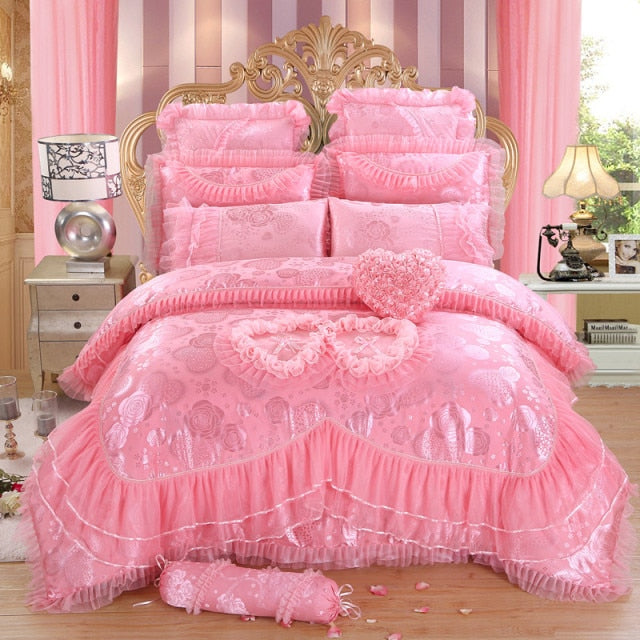 Pink Love Sissy Bedding Set - Sissy Panty Shop