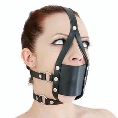Open Mouth Silicone Gag Ball Harness - Sissy Panty Shop