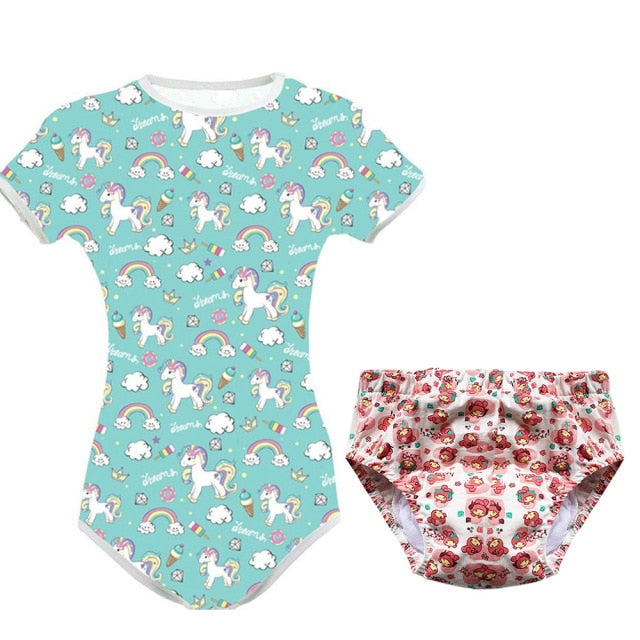 ABDL Training Pant And Pajamas Set - Sissy Panty Shop