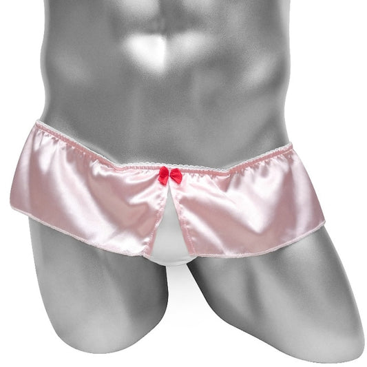 "Sissy Myriam" Satin Skirted Thong - Sissy Panty Shop