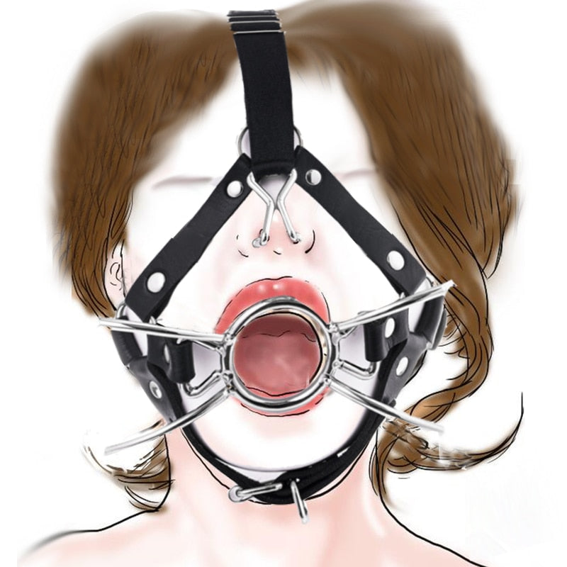 Open Mouth Spider Gag - Sissy Panty Shop