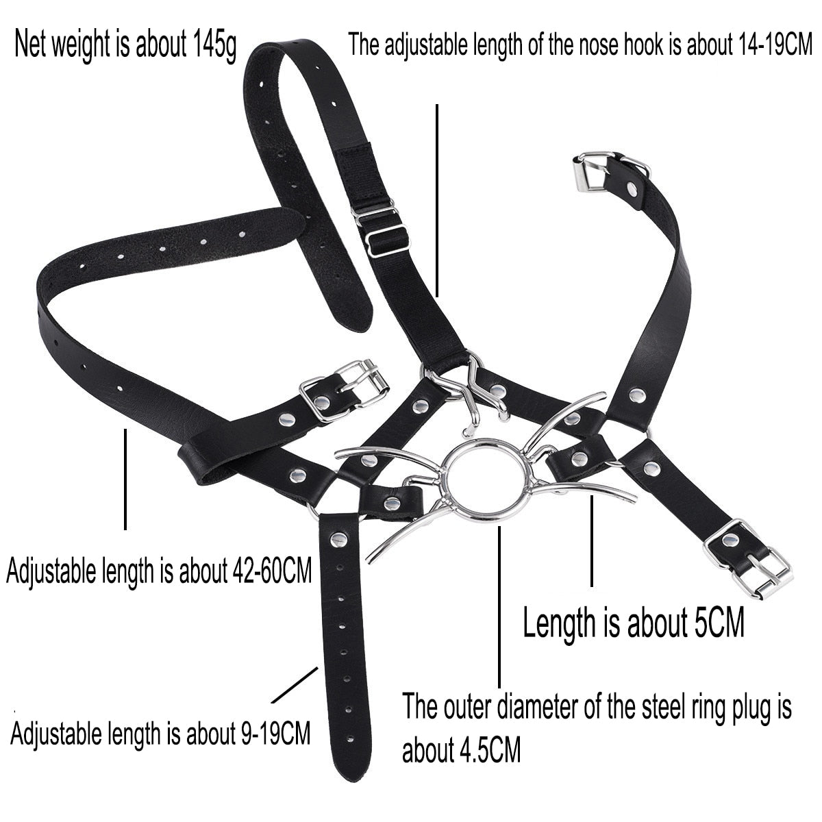 Open Mouth Spider Gag - Sissy Panty Shop