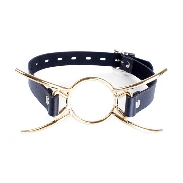 Metal O Ring Mouth Gag - Sissy Panty Shop