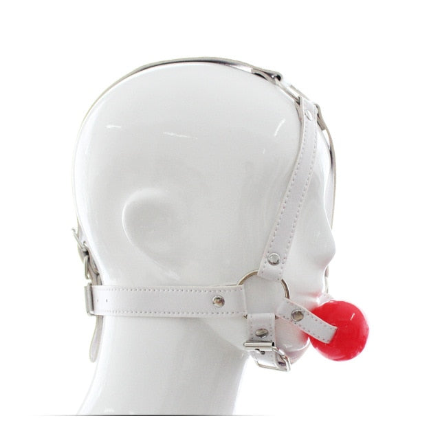 Mouth Ball Gag Harness - Sissy Panty Shop