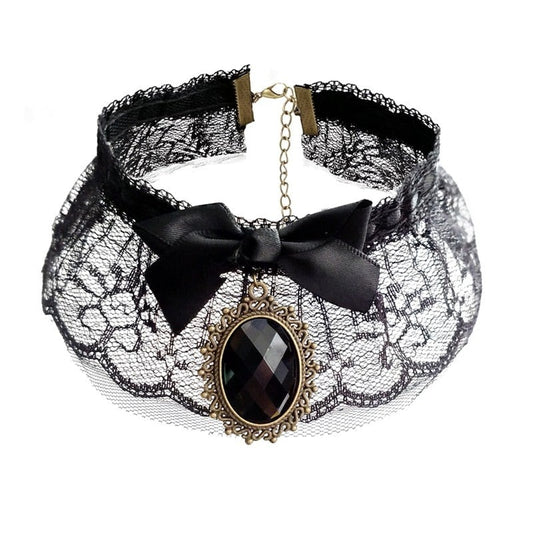 "Sissy April" Lace Choker Necklace - Sissy Panty Shop