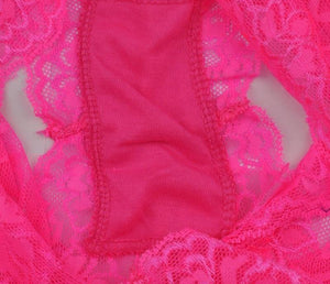 6 Pcs Lace Sissy Panties - Sissy Panty Shop