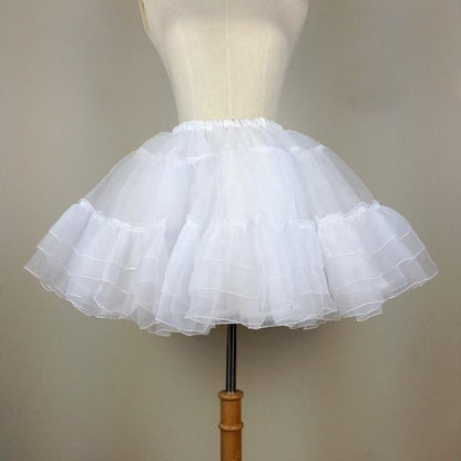 Organza Short Petticoat - Sissy Panty Shop