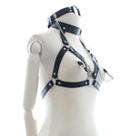 Faux Leather Restraints Nipple Clamps - Sissy Panty Shop