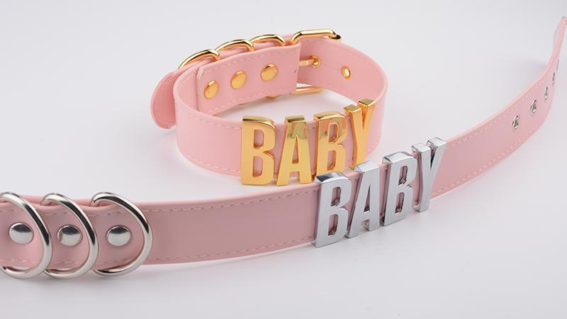 ABDL "Baby" Choker - Sissy Panty Shop