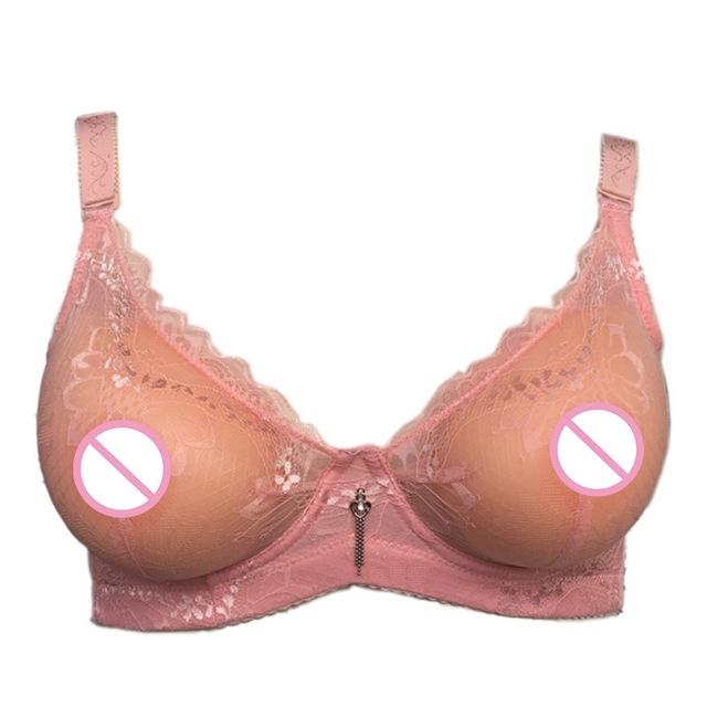 Transgender Lace Pocket Bra - Sissy Panty Shop