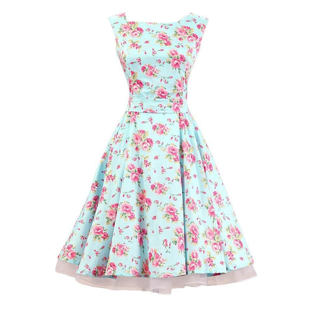 Sleeveless Sissy Floral Dress - Sissy Panty Shop