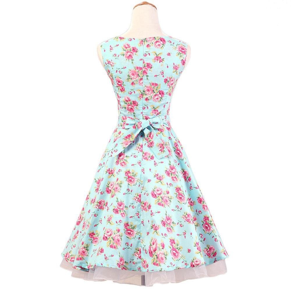 Sleeveless Sissy Floral Dress - Sissy Panty Shop