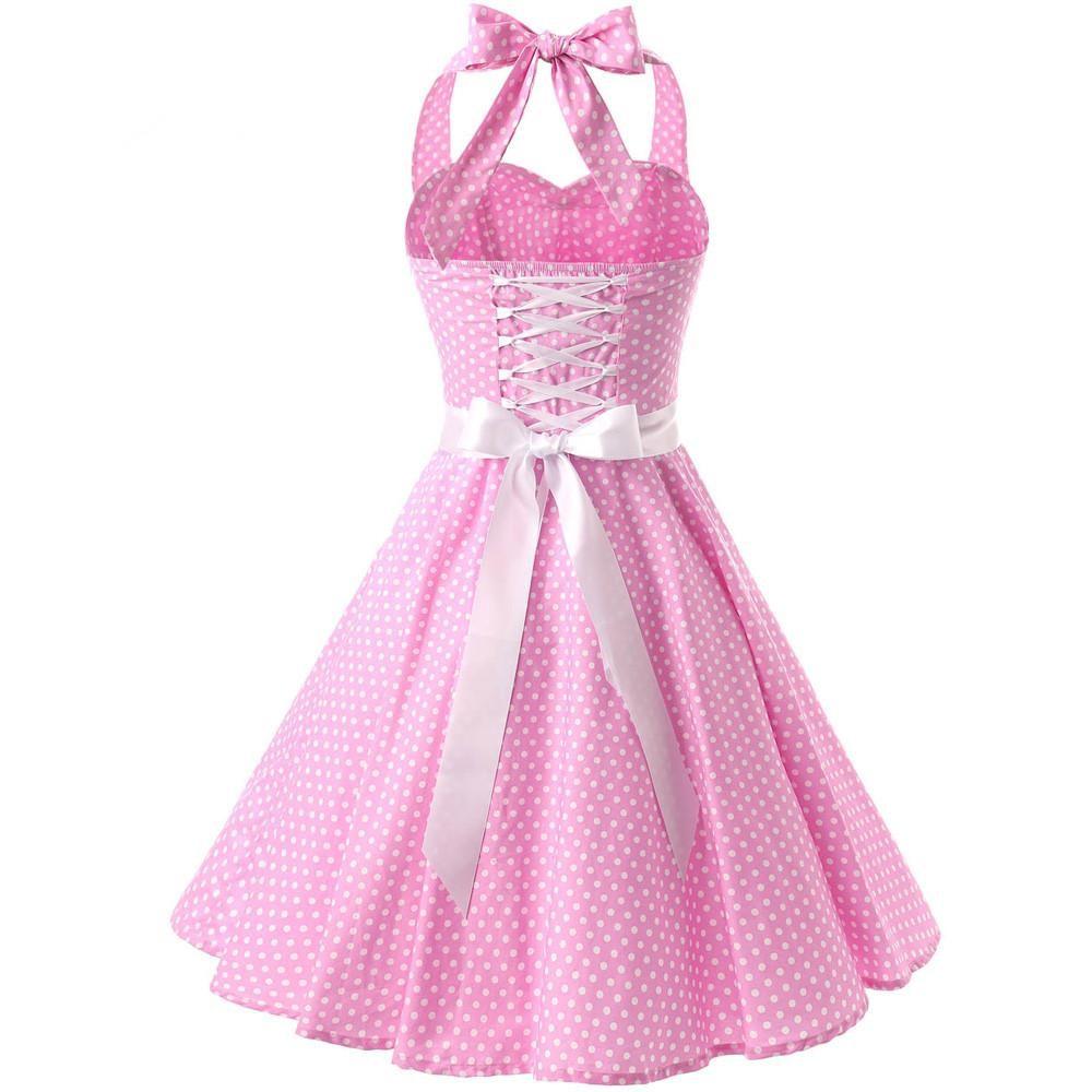 "Sissy Lila" Pink Polka Dot Dress - Sissy Panty Shop