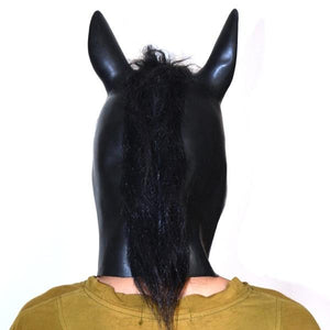 Latex Horse Mask - Sissy Panty Shop