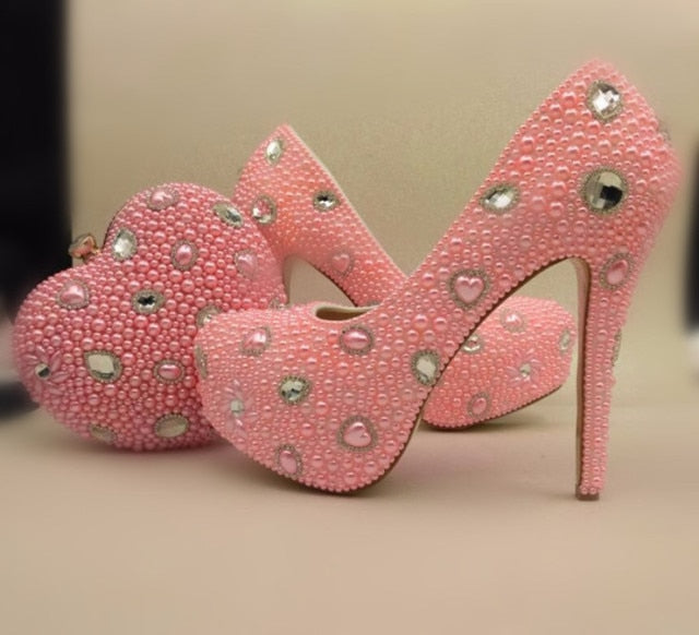 "Sissy Lola" Pink Heels & Bag Set - Sissy Panty Shop